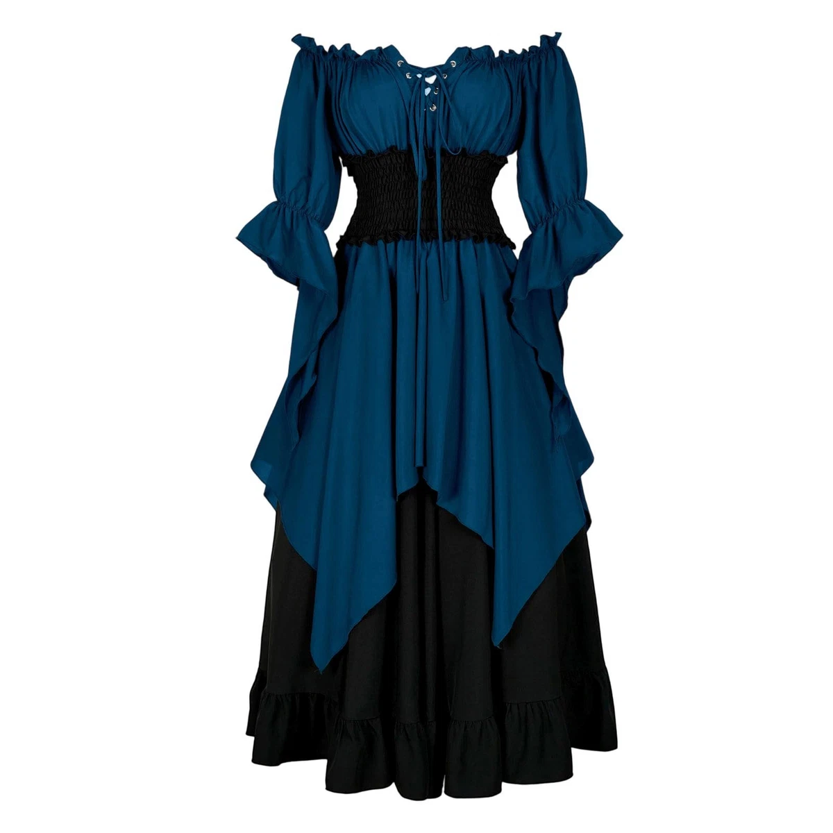black and blue dress costume Victorian Costumes for sale Spaghetti Strap Evening Dress, replenishment Size:Adult 4.5 I care for you