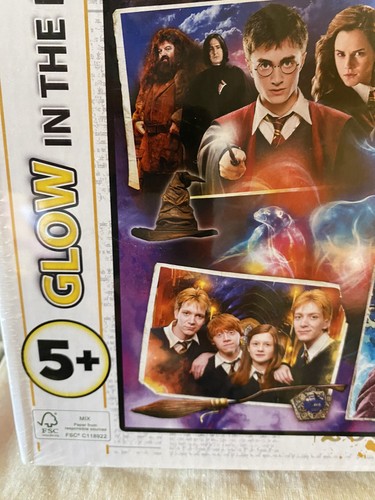 Harry Potter jigsaw Trefl 100 Piece Glow in the Dark Puzzle NEW Free P&P - Picture 5 of 10