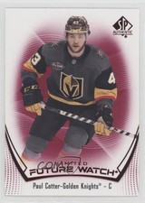 2021-22 SP Authentic Future Watch Limited Red Paul Cotter #158 18us