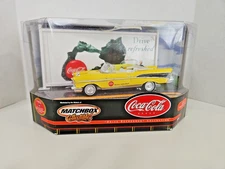 Matchbox 1957 Chevy Bel Air Convertible #6 Coca Cola Drive Refreshed 92833 1:43
