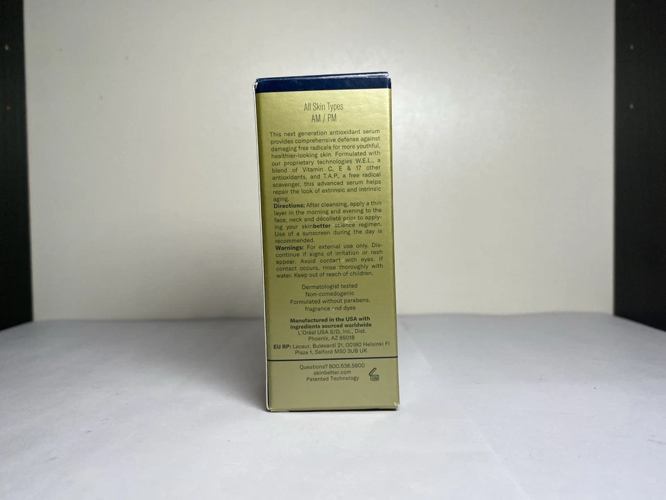 SkinBetter Science Alto Advanced сыворотка для защиты и восстановления 15 мл НОВАЯ в коробке - Изображение 2 из 3