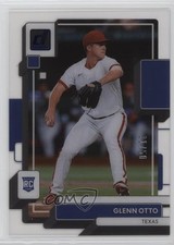 2022 Panini Chronicles Clearly Donruss Blue 31/50 Glenn Otto #16 0bt4