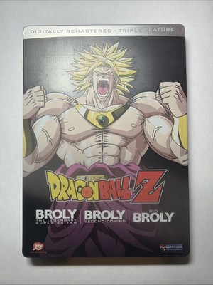 Dragon Ball Z Broly Legendary Super Saiyan~Second Coming~Bio Feature UNCUT DVD