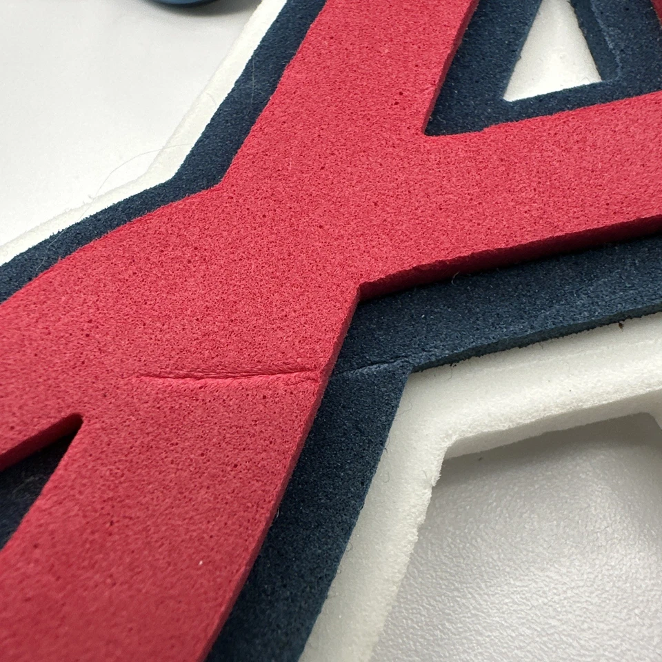 MLB Atlanta Braves BLUE Fan Chain Big Necklace Foam - Image 4 of 4