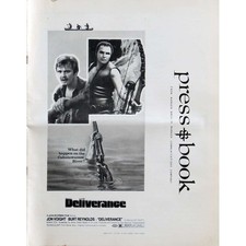 DELIVERANCE Pressbook 20 pages 11x14 in. USA - 1972 - John Boorman, Burt Reynold