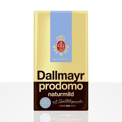 Dallmayr Prodomo naturmild 12 x 500g gemahlener Kaffee, Filterkaffee
