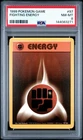 1999 POKEMON BASE SET UNLIMITED #97 FIGHTING ENERGY PSA 8 Fresh Slab