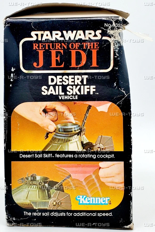 Vehículo Star Wars Return of the Jedi Desert Sail Skiff 1983 Kenner 93520 Foto 4 de 4