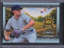 2026 Leaf Baseball Nation Gage Stanifer Saturday In The Park #/75