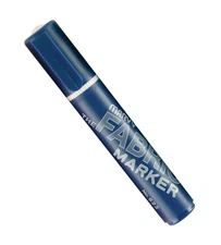 Marvy Broad Point Fabric Marker 622-C-3 Permanent Ink Pen for Fabric Blue