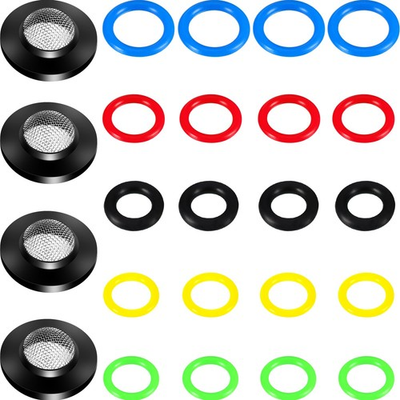 #ad 24 Pack Pressure Washer O Ring Kit 6 Sizes Replacement Washer Seals $11.99