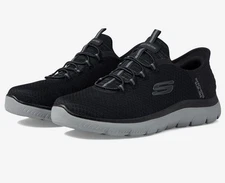 Skechers Women's Summits Hands-free Slip-ins Size 10.5   149937W/BKW.       B11