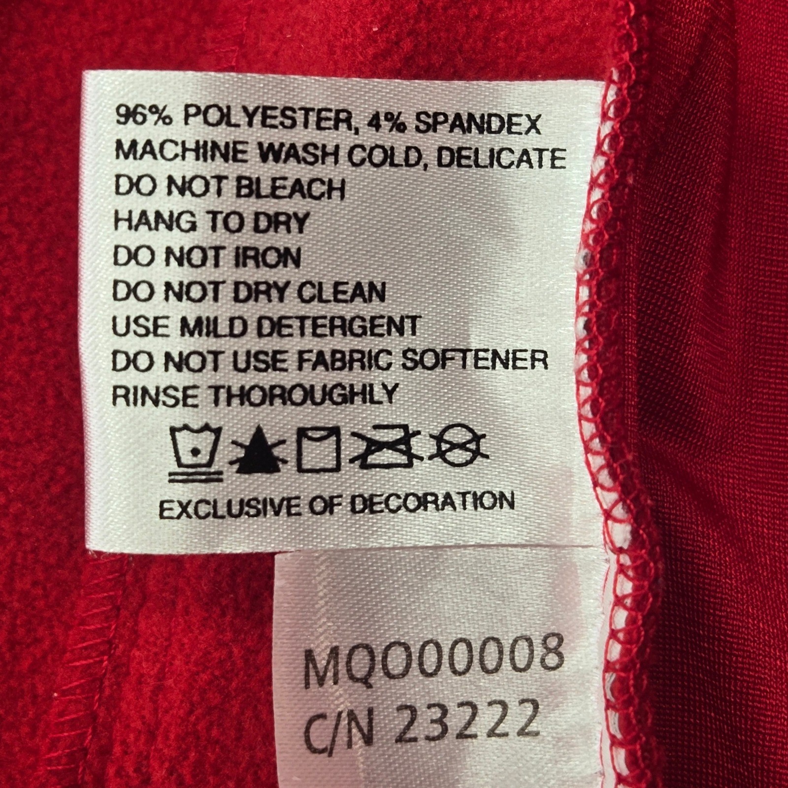 MAC Tools Red Full Zip Softshell Jacket Mens sz L… - image 6