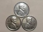 1943-P NICE "STEEL" LINCOLN CENT 3 PIECE COIN SET!!