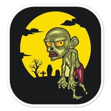 Zombie Sticker Decal