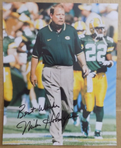 Mike Holmgren Head Coach Green Bay Packers Facsimile Autographed Photo
