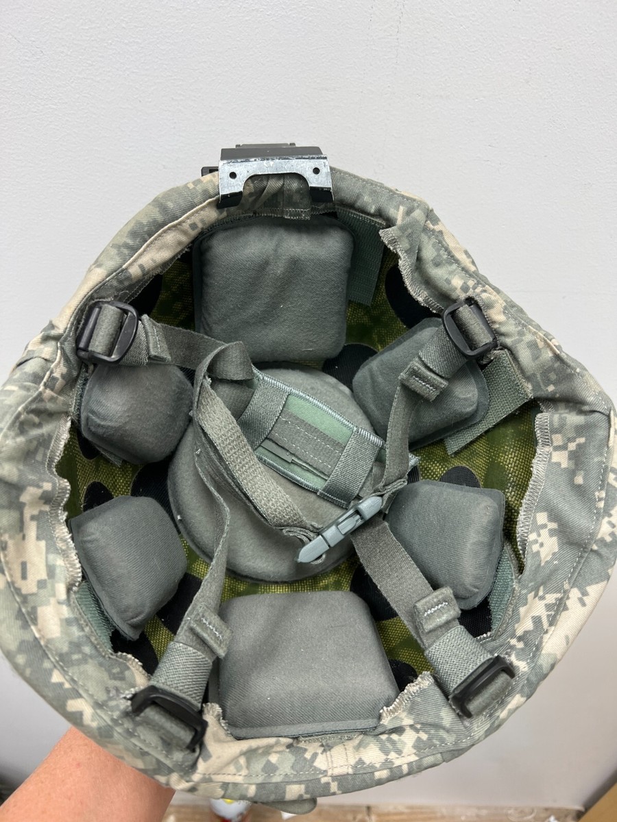 Genuine USGI GENTEX ACH MICH Level IIIA Advance Combat Helmet - X