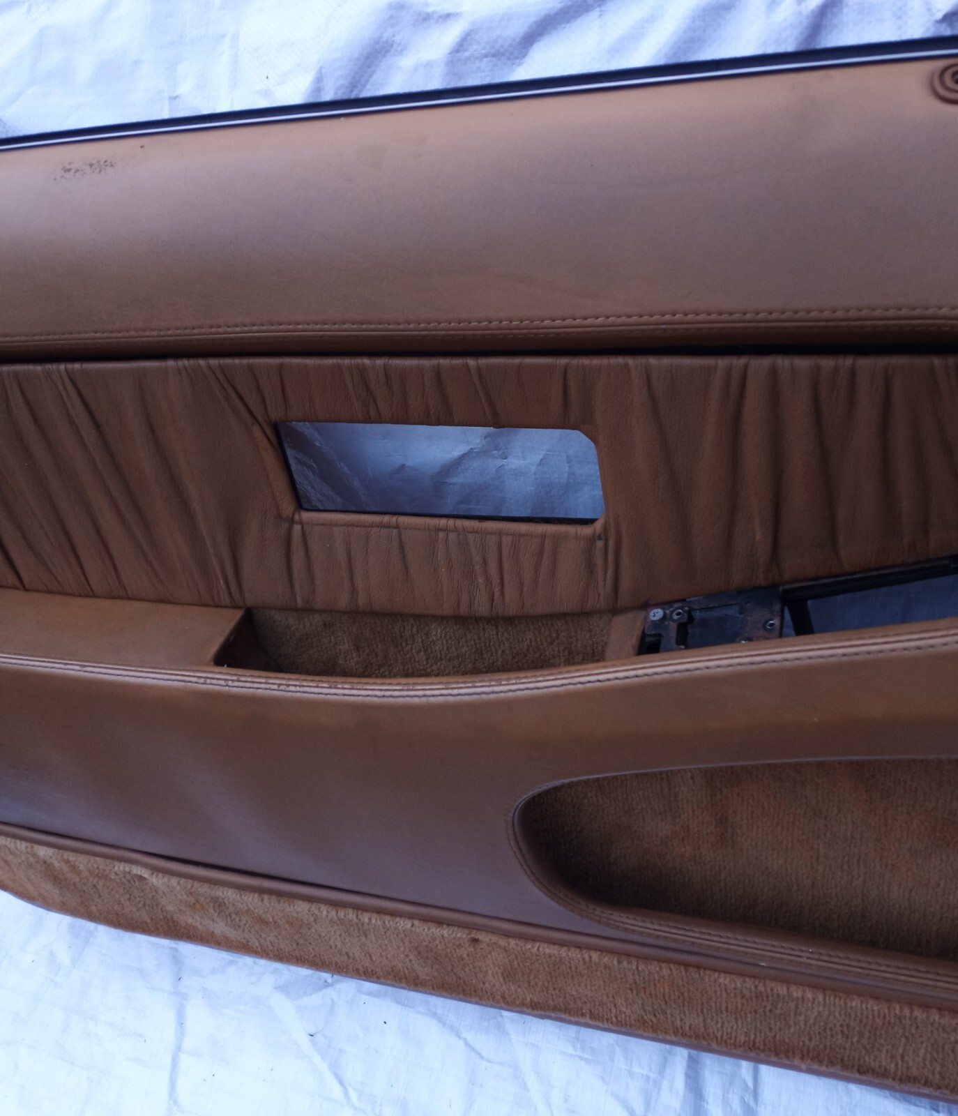 1989 1990 1991 Chrysler TC Maserati Right Left Door Panel Set Pair TAN