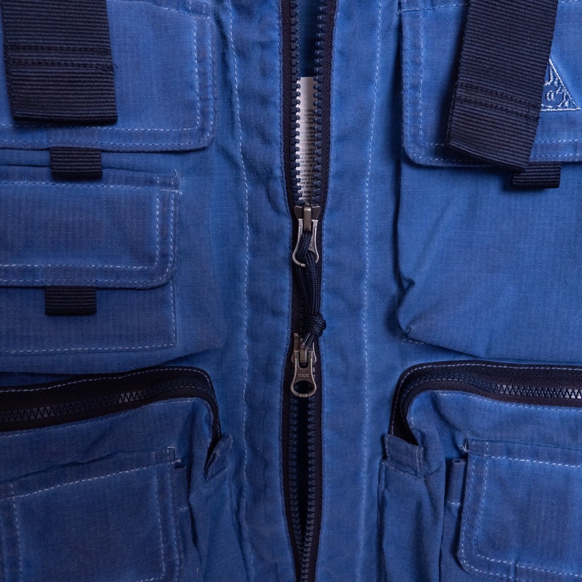 Nike ACG Watchman Peak Blue Utility Pocket Vest Small NEW | eBay