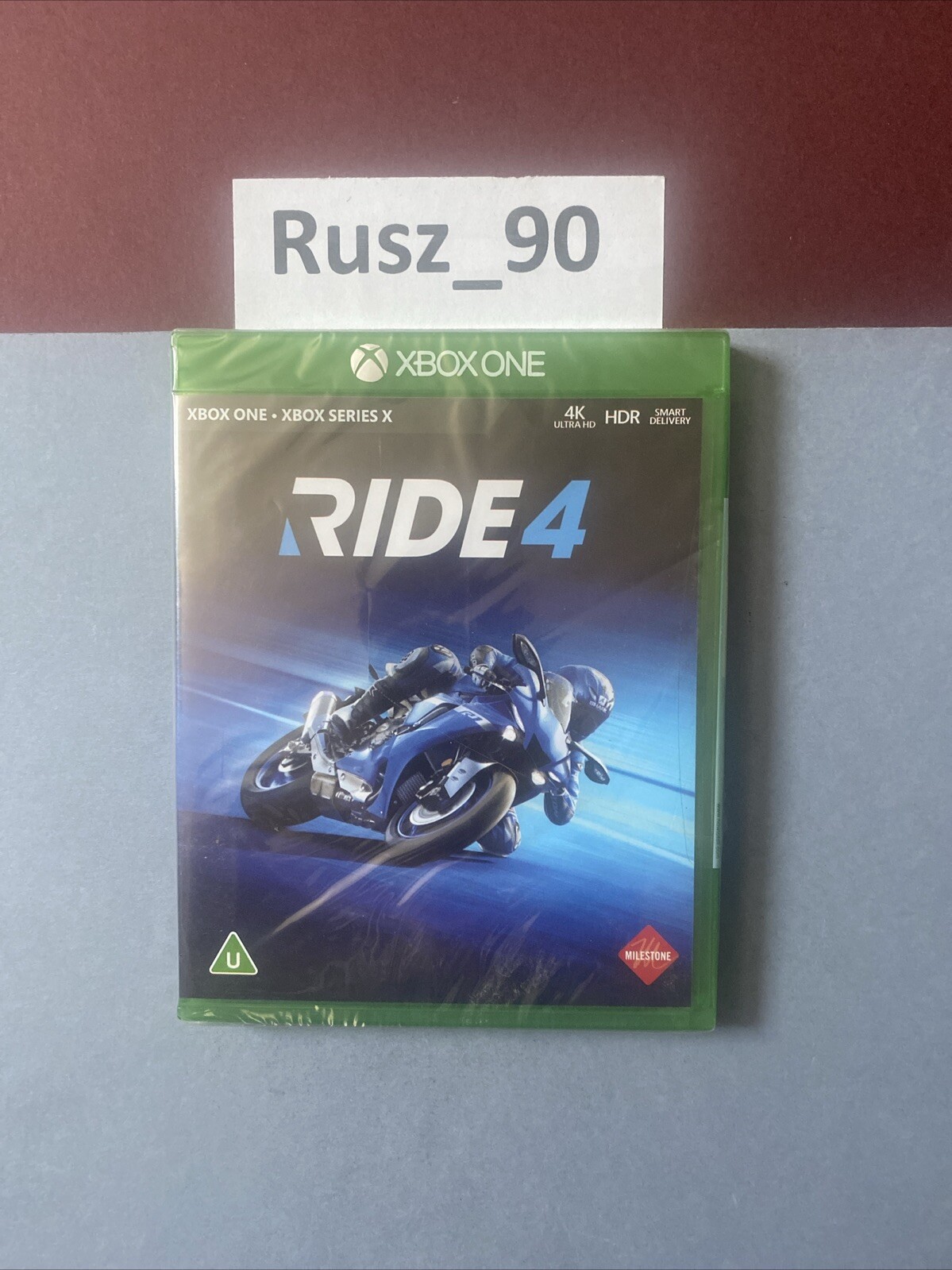 RIDE 4 Xbox One & Xbox Series X 2020 UK PAL RATED U BRAND NEW & SEALED
