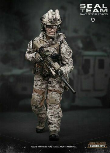 1/6 Mini Times Toys M012 US Navy Special Forces Seal Team Soldier Action Figure - Picture 1 of 8