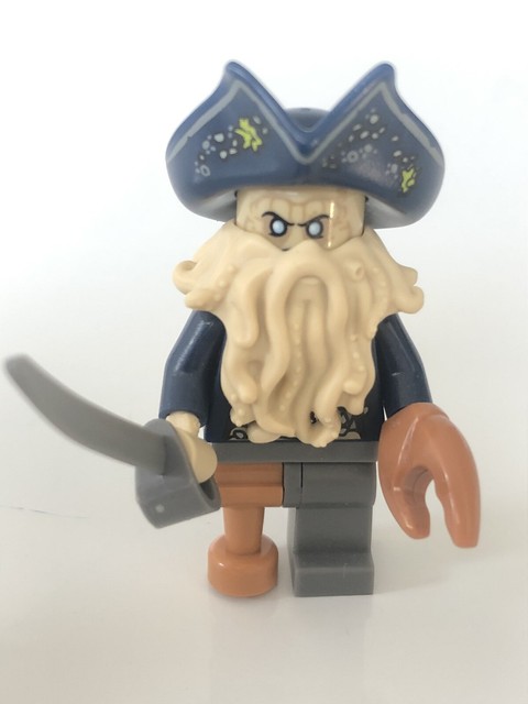 lego davy jones minifigure
