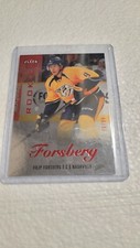 2013-14 Fleer Showcase Ultra Red Medallion 70/99 Filip Forsberg #59 Rookie RC