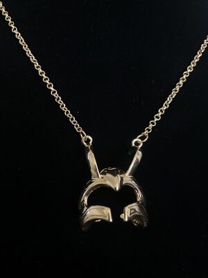 Loki Helmet Necklace Marvel, Thor, Avengers, Captain America, Iron Man, Hulk