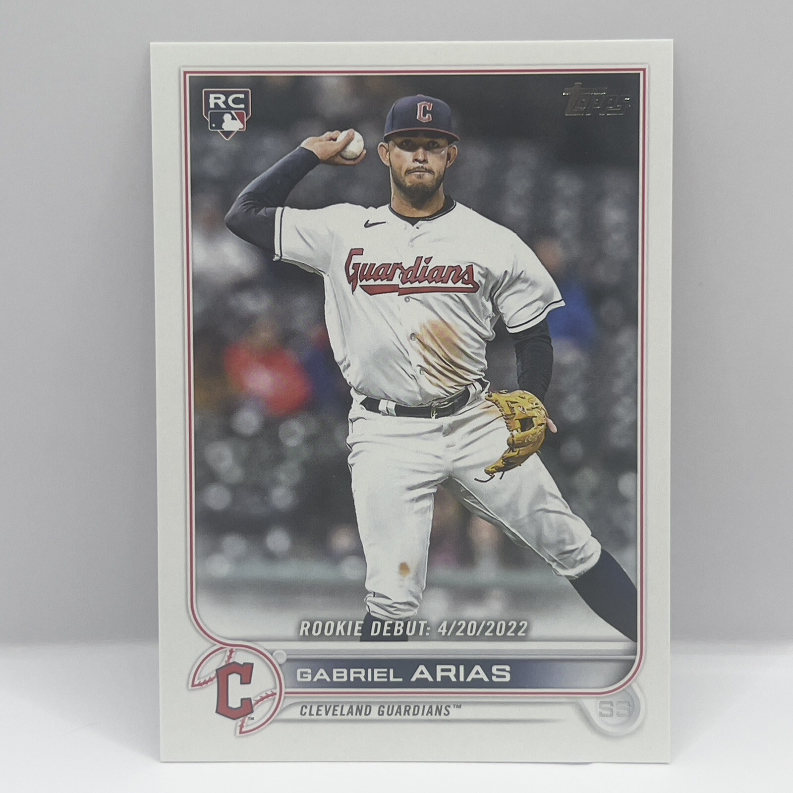2022 Topps Update Series Baseball Gabriel Arias Debut US321 Cleveland Guardians