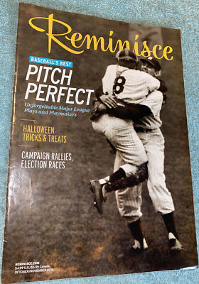 Reminisce Magazine October&frasl;November 2016 Pitch Perfect Baseball’s Best |  eBay