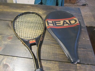 Raquette de tennis AMF vintage, cordage original avec housse 4 3/8L