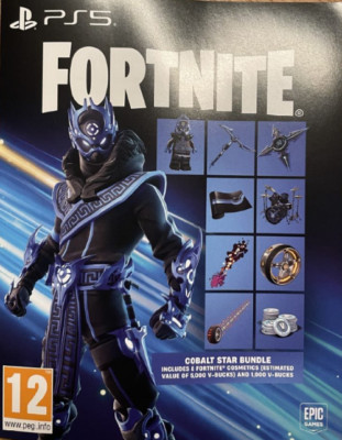Fortnite Cobalt Star Bundle inkl. 1000 V-Bucks | Download-Code für PS5