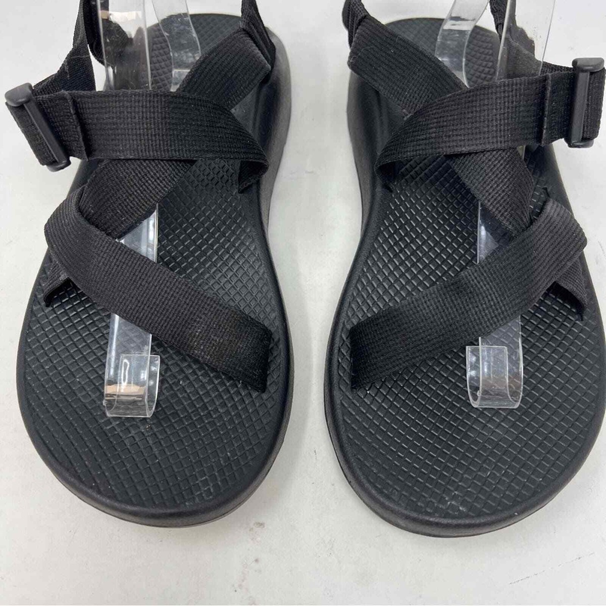 Chaco Z1 Classic Sandals Mens 13 Gray Black Strappy Athletic Hike Shoes Gorpcore Men main image 4