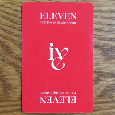 Rei Official Photocard Ive 1st Single Album Eleven Genuine Kpop | eBay