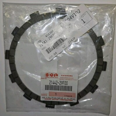 NEU ORIGINAL OEM SUZUKI DRZ400/LTZ400 KUPPLUNG REIBSCHEIBE 2000-2014 21442-29F00