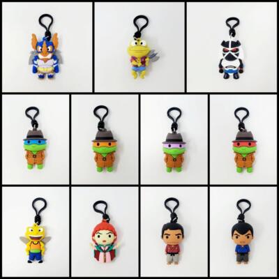Teenage Mutant Ninja Turtles Series 4 Figural 3D Bag Clip - YOU CHOOSE!