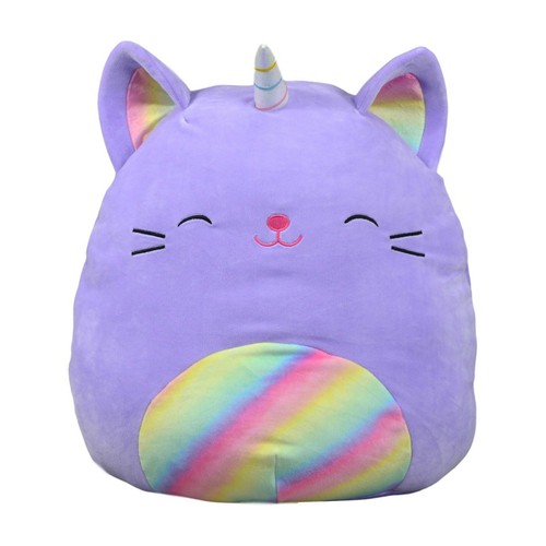 Rainbow Unicorn Cat Toy Plush 