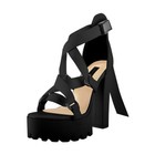 Women's Chunky High Heel Platform Sandals Ankle Strap Summer Casual Shoes US9 — photo 2