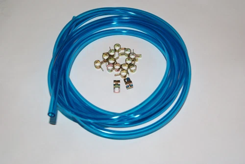 1/4 ID Blue Fuel Line ATV Watercraft Motorcycle Snowmobile PWC METHANOL TESTED +