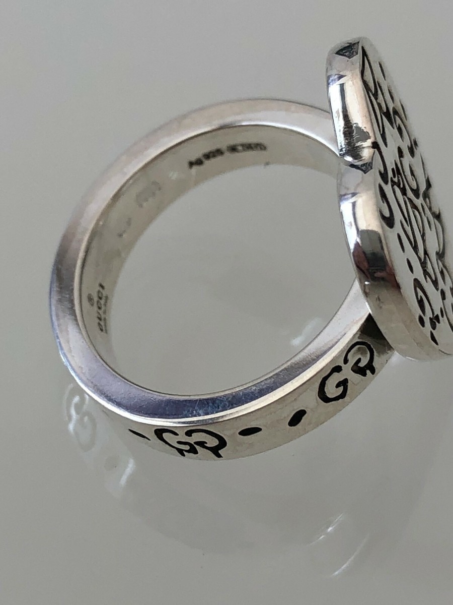 SALE!!! Gucci SILVER HEART RING GG NEW in BOX Sz. 6.5 US SALE!!! Gucci SILVER HEART RING GG NEW in BOX Sz. 6.5 US