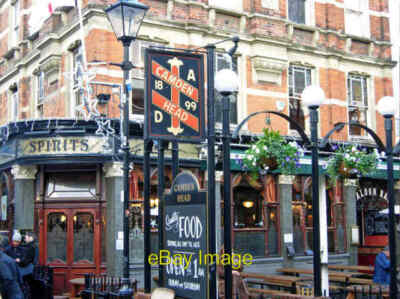 Photo 6x4 Camden Head Islington Late Victorian pub on the corner of Camde c2007