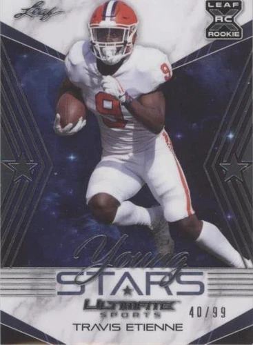 2021 Leaf Ultimate Sports Travis Etienne #YS-15