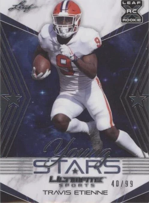 2021 Leaf Ultimate Sports Travis Etienne #YS-15