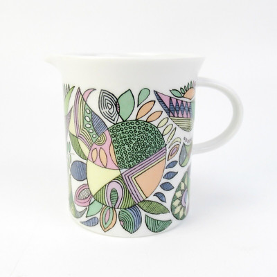 Rosenthal Porzellan Milchkännchen Serie Berlin Dekor Korso Cuno Fischer Design