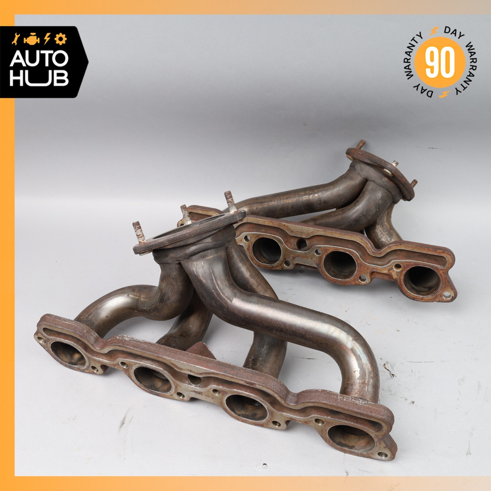 04-19 Maserati GranTurismo M145 Exhaust Manifold Right & Left Side Set OEM