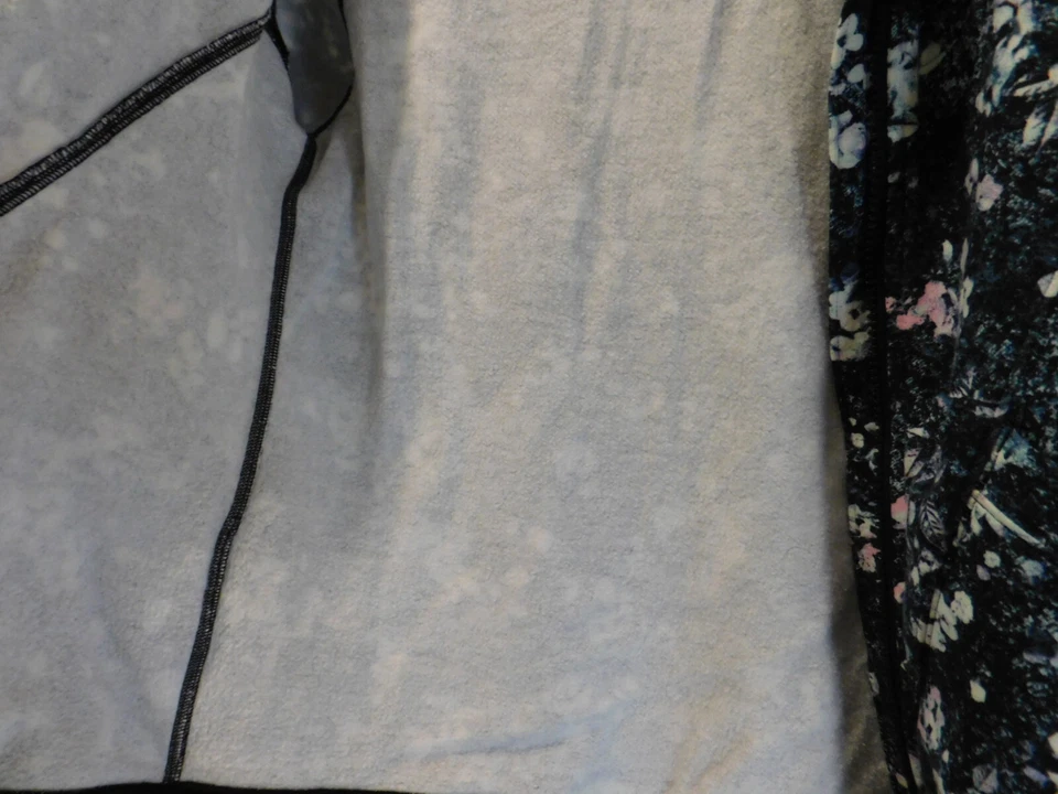 Chaqueta con Capucha Ivivva by Lululemon Niña Azul Floral Cremallera - Talla 14 Foto 4 de 4