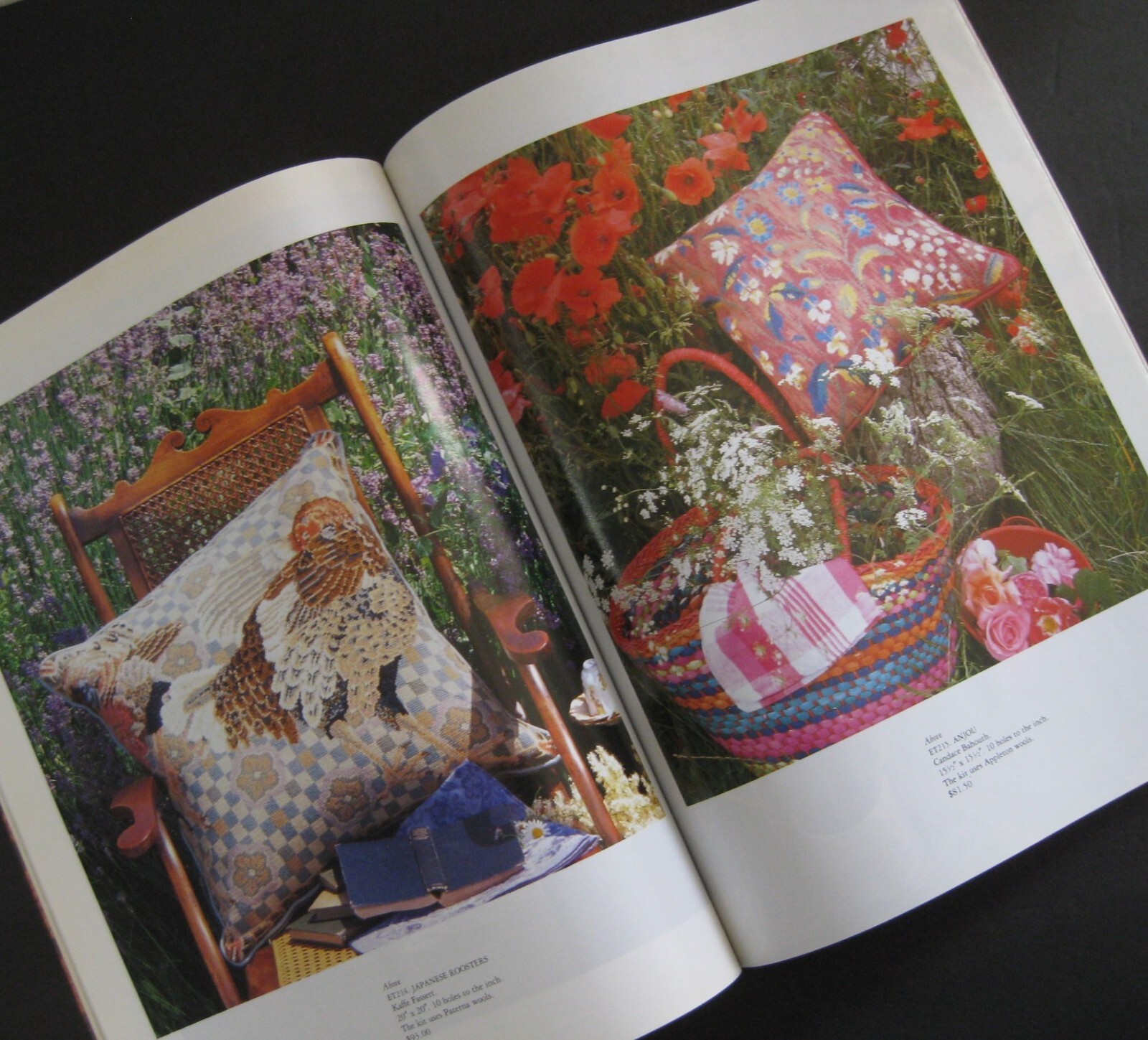 Vintage 1991 Ehrman Tapestry Knitting Catalog Kits Kaffe Fassett