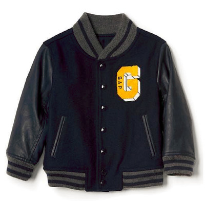 baby gap leather jacket