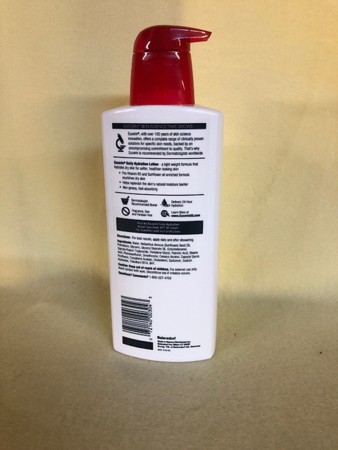 eucerin daily replenishing moisturizing lotion