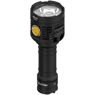 ArmyTek F09901C Bear Rechargeable Flashlight 1500 Lm White/Red/Green IP68 135g